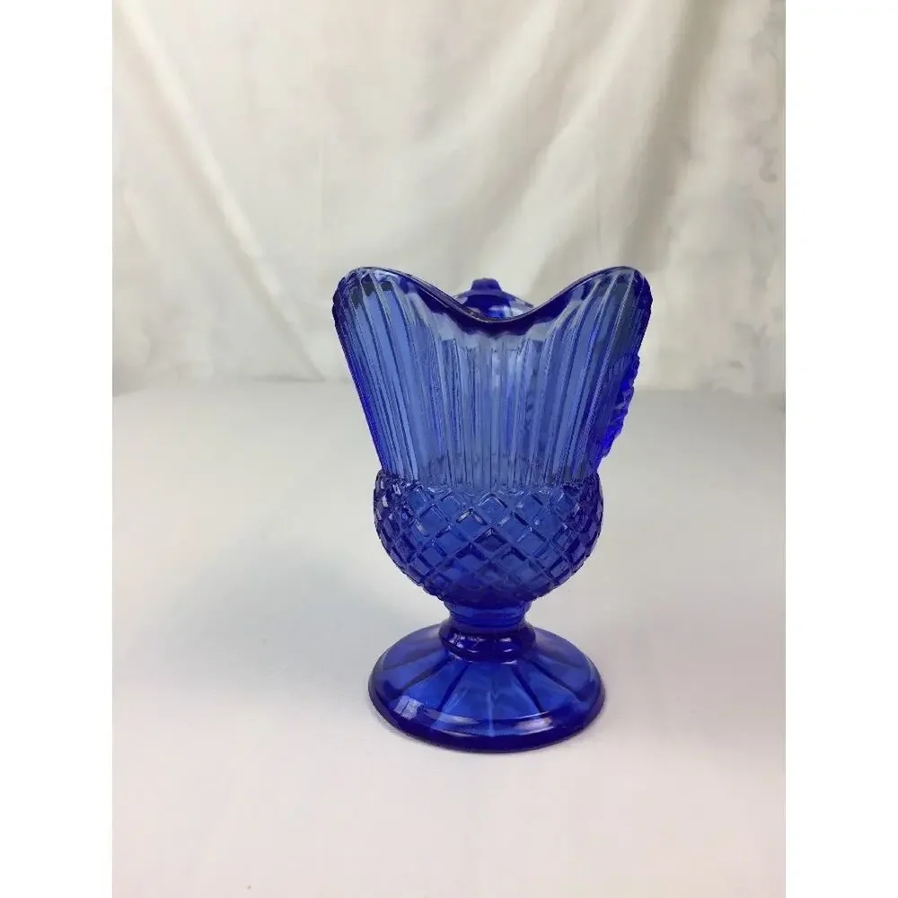 Avon Cobalt Blue Glass Mt. Vernon Pitcher